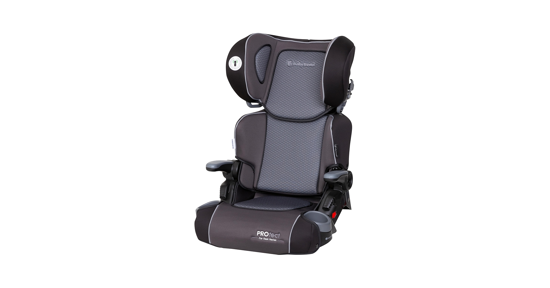 babytriana gray セットアップ Protect 2-in-1 Folding Booster Car Seat (High Back/No Back